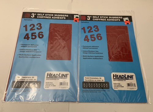Lote de letras y números autoadhesivos de titulares. Rojo, negro, blanco. Unos pocos rubones. - Imagen 7 de 12