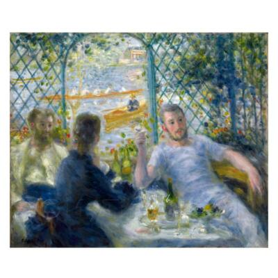 Pierre Auguste Renoir Gemälde Die Ruderer Mittagessen