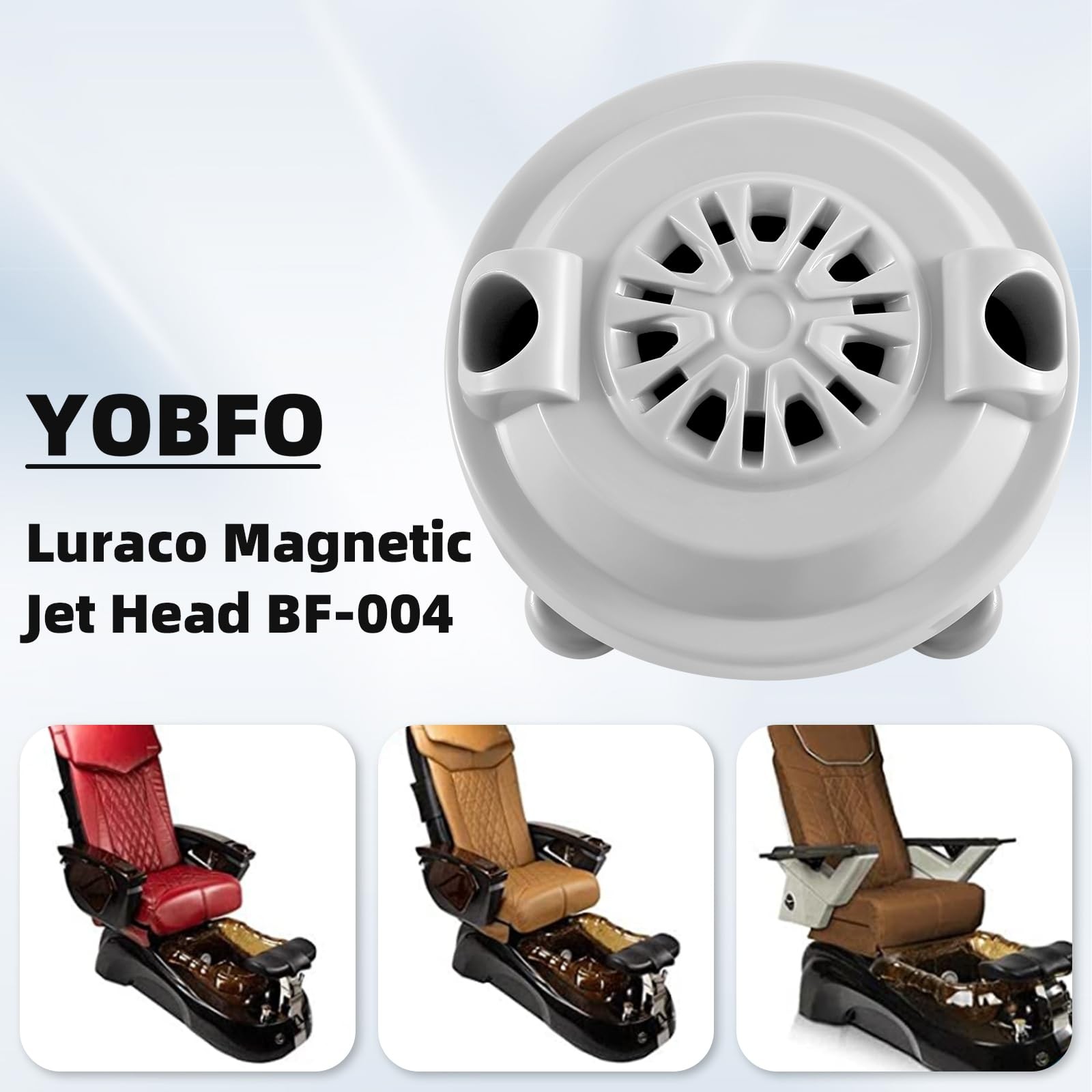Magnetic Jet Head BF-004 for LURACO Jet Motor Pedicure spa Tubs Chair,Contain...