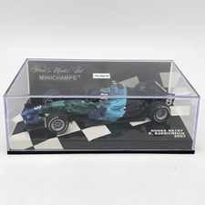 Opened 1/43 Honda RA107 Rubens Barrichello 2007 #8 Earth Color MINICHAMPS