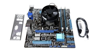 Asus P8H61-M PRO Motherboard Core i7-3770, 16GB RAM, IO Shield, 2 SATA cables