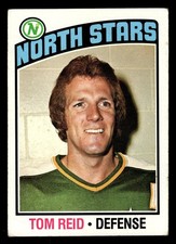 1976-77 Topps Tom Reid #123 - Minnesota North Stars - VG