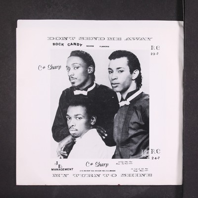 ★C # SHARP / Don't Send Me Away★ C# SHARP: don't send me away / my turn to shine ROCK CANDY 7