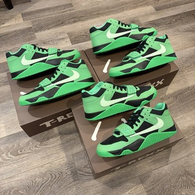 Travis Scott x Jordan CJ1 T-Rexx Green Spark IQ7634-001 Multiple Men's Sizes New