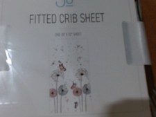 New Open Box-JumpOff Jo - Fitted Crib Sheet, Super So Beds, 28 in. x 52 in. -