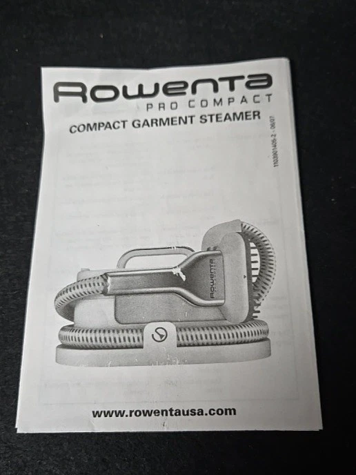Rowenta Pro Compact *Compact Garment Steamer* Model:IS1425 Clothes Iron Open Box