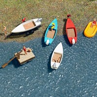 Busch 8057 Boote-Set, Spur N