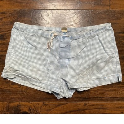 American Eagle Plaid PJ Shorts Early 2000s Small