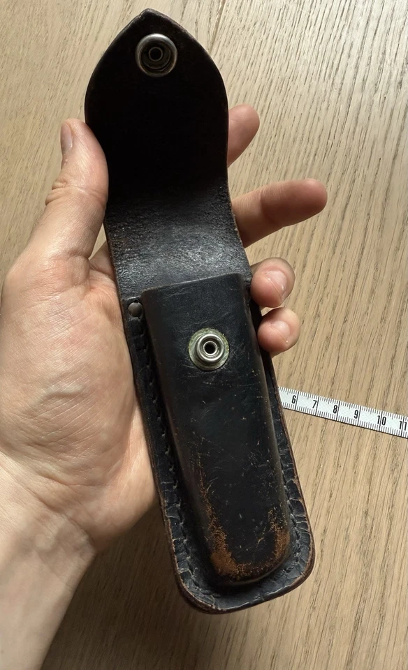 Vintage Buck 110 USA 25 Years Anniversary Model 1963-1988 with Leather Sheath - Bild 4 von 4