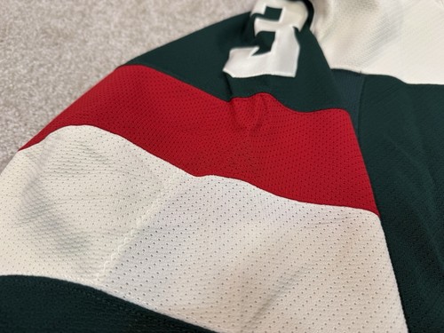 Camiseta deportiva Minnesota Wild Stadium Series MIC auténtica Reebok Edge Pro Stock 56 - Imagen 4 de 12