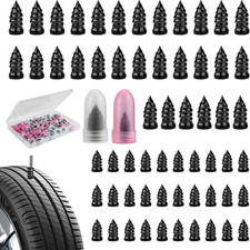60 Pcs Tire Repair Screws Kit Vacuum Self Sealing Tire Plugs Screw Type Rubber 60 Pcs Tire Repair Screws Kit Vacuum Self Sealing Tire Plugs Screw Type Rubber
