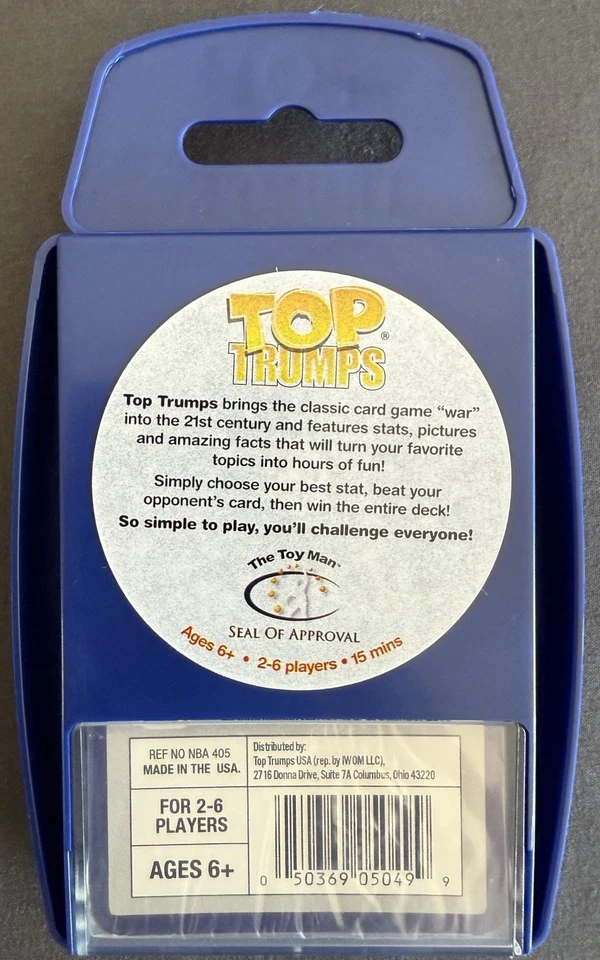 New NBA Top Trumps Card Game - 2007-08 - Sealed - LeBron, Dirk - Image 2 of 4