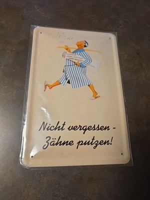 Blechschild Colgate Retro 20x30