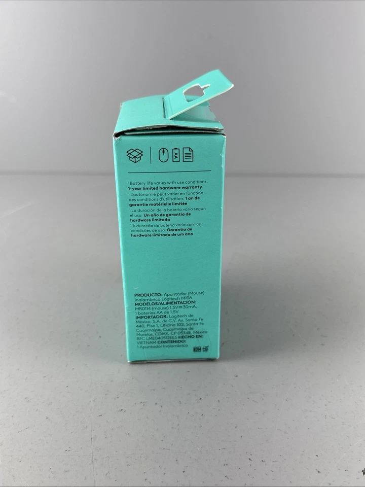 Logitech M196 Bluetooth Wireless Mouse For Windows & MacOS Laptop Computer - Image 4 of 4