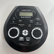 Steepletone Groove CD Discman, Stereo Built-In SPEAKERS Bluetooth Mains/Battery