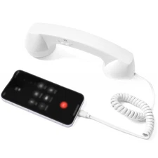 Retro Type C Telephone Handset Wired Receiver for Smartphones and Tablets