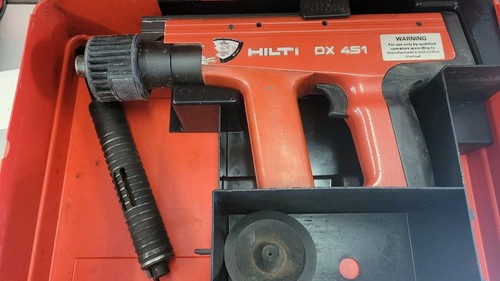 Hilti DX 451 Heavy Duty Semi Automatic Powder Actuated Kit