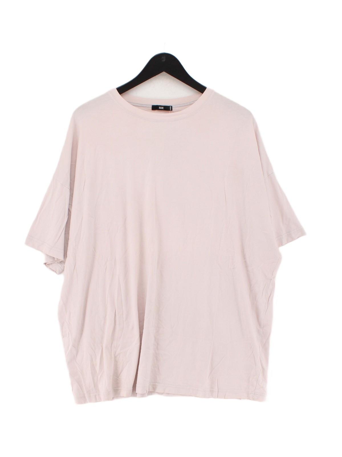 T shirt uomo lepre M rosa 100% altra basic