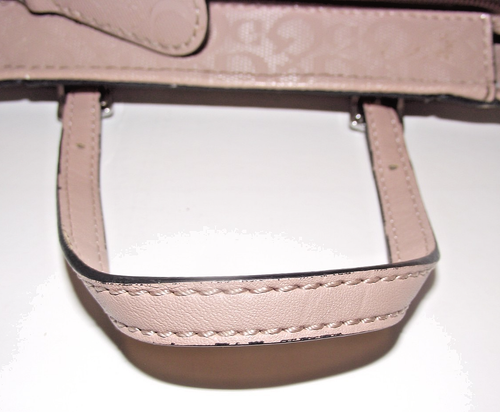 Guess Los Angeles Light Tan Cross/Body Shoulder Purse Adjustable Strap - Picture 8 of 12