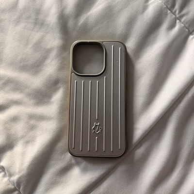 Rimowa iPhone Case Aluminum Silver For iPhone 14 PRO