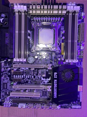 ASUS Sabertooth X79 Motherboard LATEST BIOS + i7 3930k