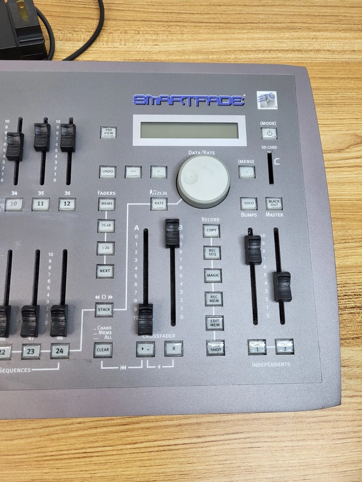 ETC SmartFade 1248 Lighting Control Console W/Power Supply - Image 4 of 4
