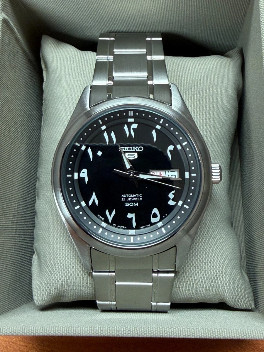 Seiko 5 ATM Wristwatches with 21 Jewels for sale | eBay