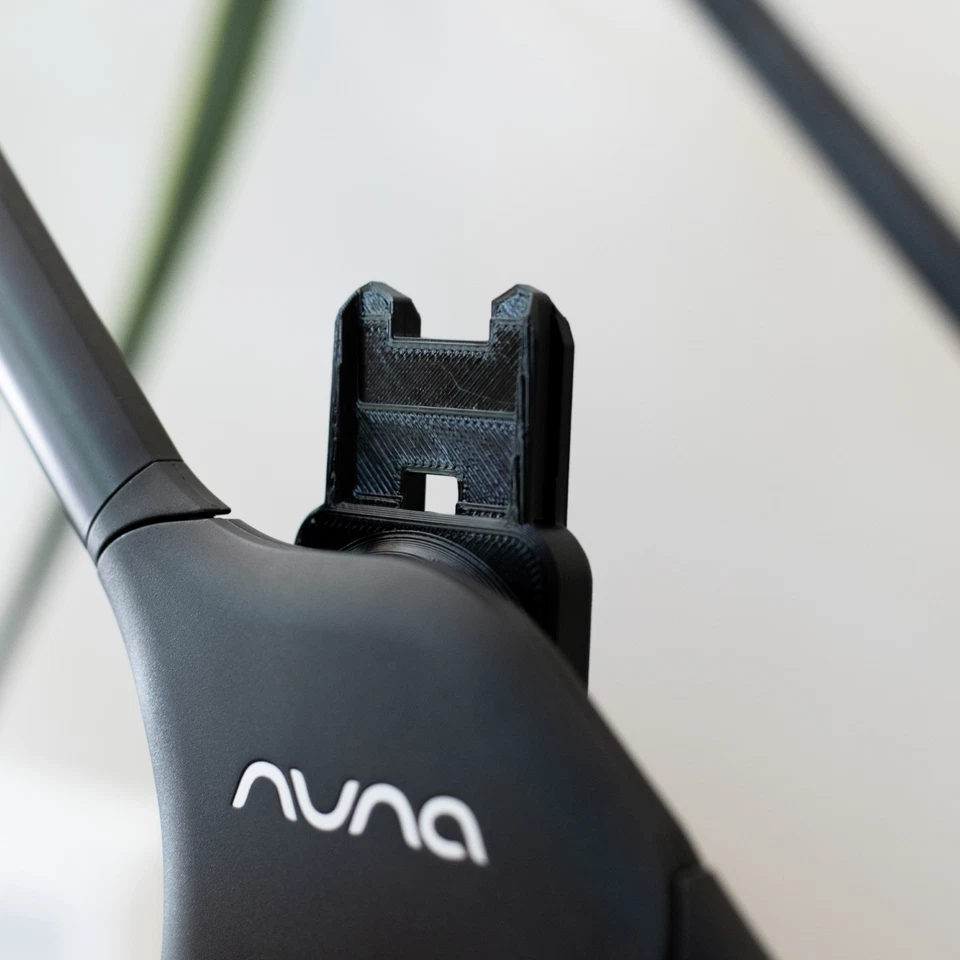 ADAPTADOR DE COCHECITO UPPAbaby moisés a Nuna SWIV (personalizado, impreso en 3D) Foto 3 de 4