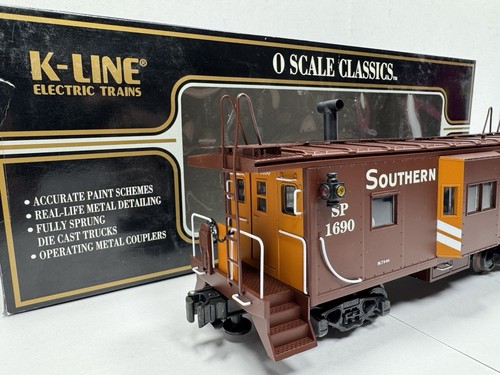 K-Line K612-2033 Southern Pacific SP bay window smoking caboose #1690 LNIB - Picture 5 of 10