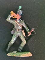 Napoleonic BRITISH 95th RIFLES - Bugler Advancing No. 1 54mm Metal Figure 36045