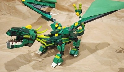 LEGO NINJAGO Ice Dragon Attack 2260 King's Castle Siege 7094 4894