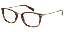 LEVI'S LV 5007 05L HAVANA BROWN UNISEX EYEGLASSES FRAME 52/21/145mm RX READY