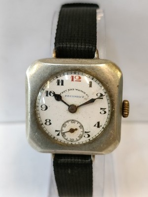 WEST END WATCH CO. SECUNDUS WINDING PATINA WHITE DIAL SWISS WOMEN'S WORKING