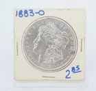 1883-O Morgan $1 Silver Dollar Coin New Orleans Carded Uncirculated CN829