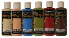 Stamperia Allegro Paint Set 6/Pkg-Woodland