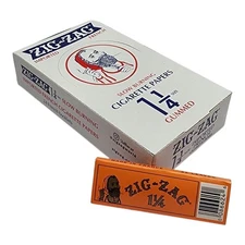 Zig-Zag - 1 1/4 French Orange Rolling Papers - 24 Booklets with 32 Papers each