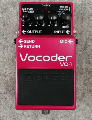 BOSS VO-1 Vocoder Guitar Vocal Talk Box Effects Pedal Preowned Japan