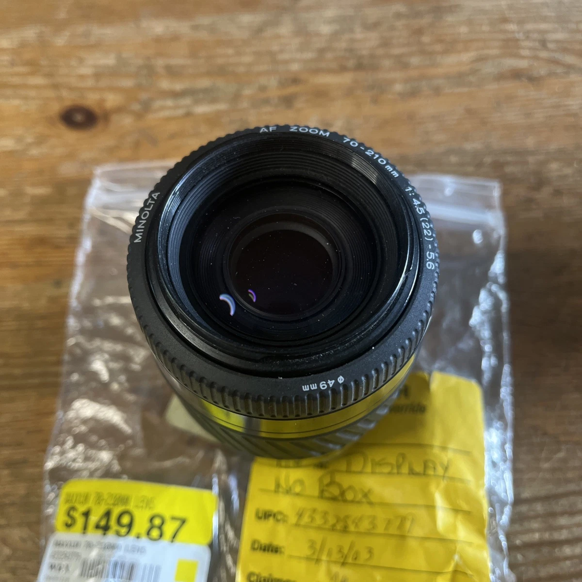 Minolta 70-210mm Focal Camera Lenses for sale | eBay