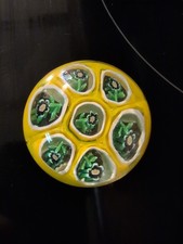 Vintage Murano Millefiori Paperweight w/Seven Large Flower Canes