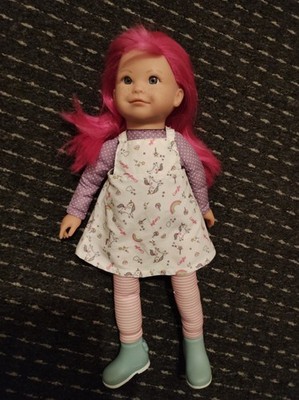 Corolle Rainbow  Nephelie  Pinke Haare Sommersprossen 