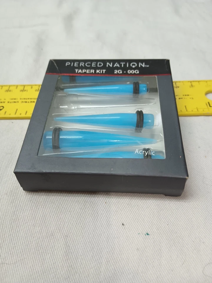 Комплект конуса для пирсинга калибр 2G-00G Bluw  - Изображение 2 из 4
