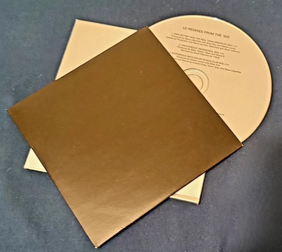 U2 Remixes From The 90s Promo Only Sampler CD REMIXCDU 213 VGC+ Foto 3 de 3
