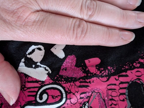 Disney Girl's Minnie mouse 3pc skort/ skirt, top & headband black polka dot 6-6x - Picture 10 of 10