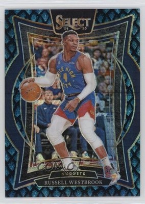 2024-25 Panini Select Concourse Dragon Scale Prizm 7/8 Russell Westbrook #18 1o2