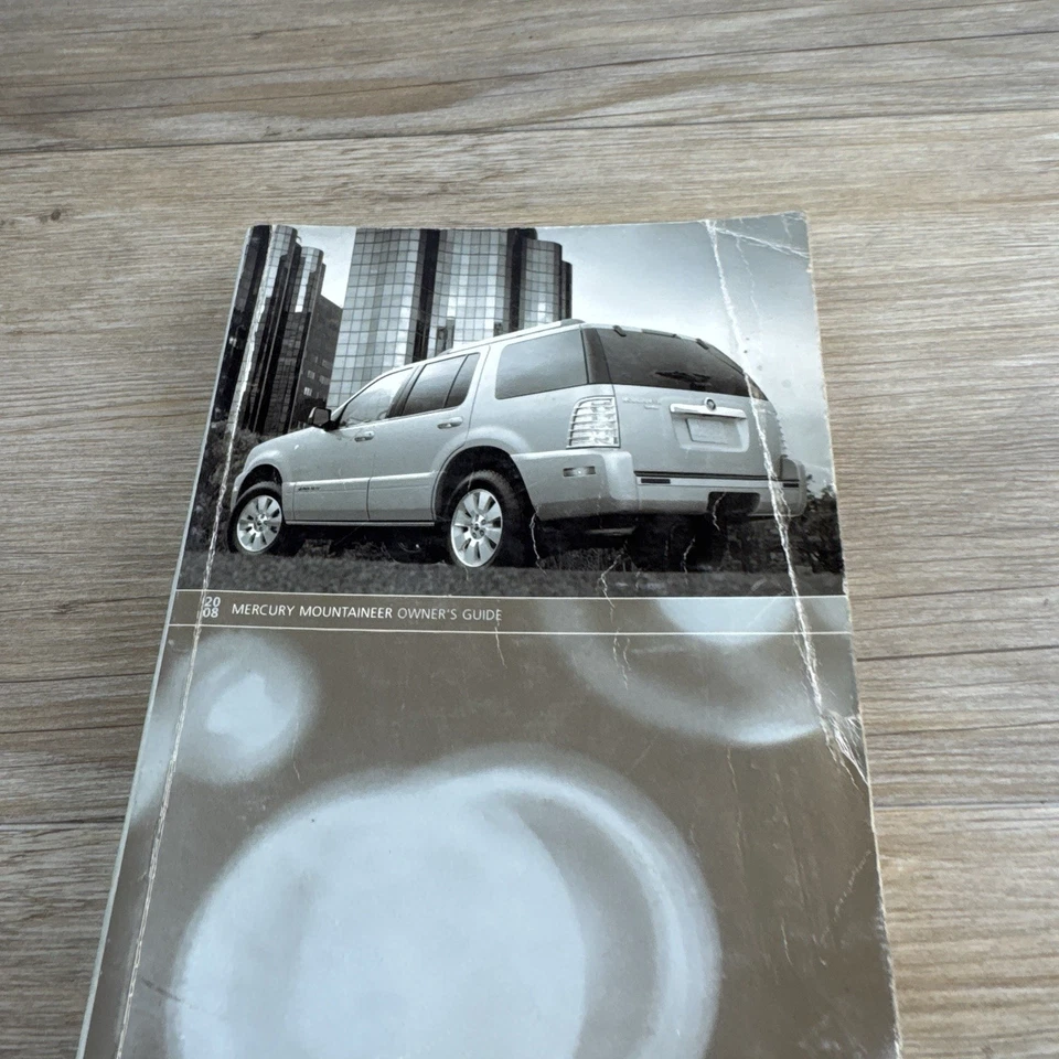 08 2008 Mercury Mountaineer Guía del Propietario Manual de Montañero 2008 Foto 4 de 4