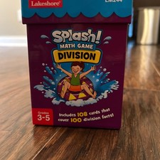 Splash Division Game by Lakeshore Learning NEW, no shrink wrap