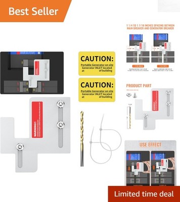 Safe and Easy Installation Generator Interlock Kit for Eaton BR & CH Breakers