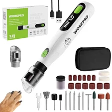 WORKPRO 6-Speed Dog Nail Grinder Pet Nail Grinder for Sanding Carving Polishing