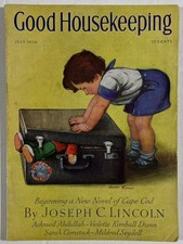 Good Housekeeping Magazine July 1936 - Coca Cola, Disney, and other Vintage Ads