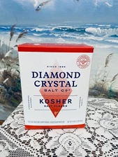 Diamond Crystal Kosher Salt Flakes - Full Flavor No Additives and Less Sodium...